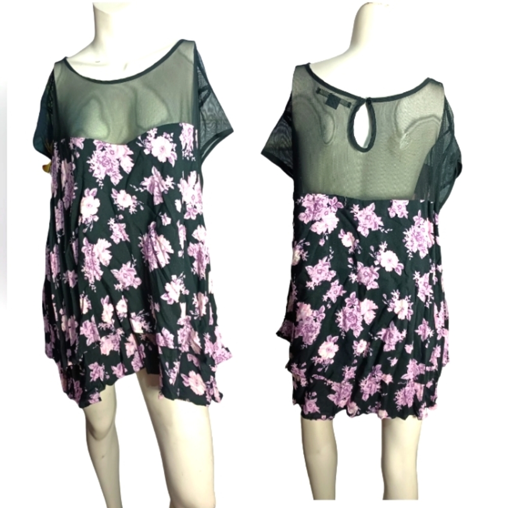 Toxik3 floral blouse